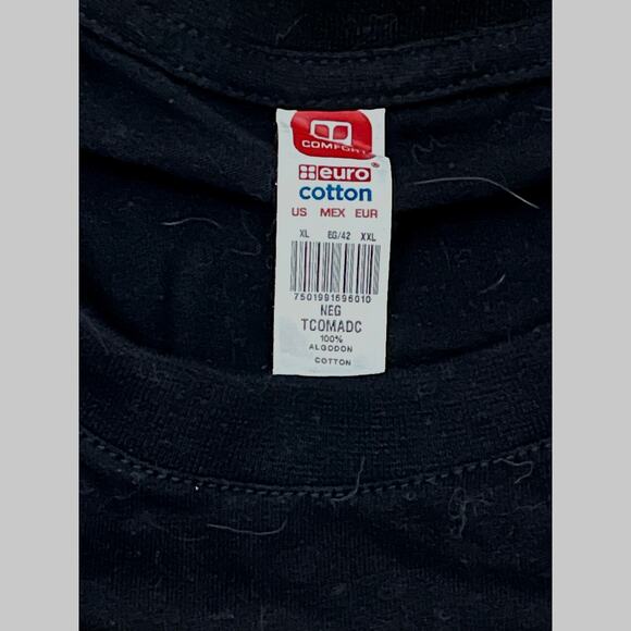 Mexico Men’s Black T-Shirt XL - Picture 3 of 6